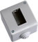 Scatola a montaggio esterno, 1 Modulo/posto, Compatibile con BTicino Matix, IP40 per interno, Grigio, Custodia, Contenitore da parete porta frutti, per interruttori/prese, con passacavi