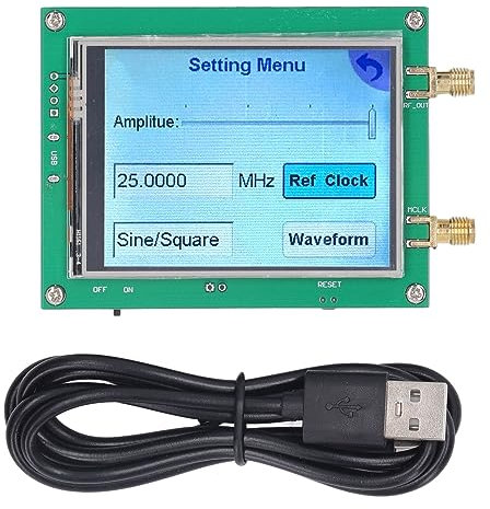 Generatore di frequenza di segnale professionale Generatore RF Modulo RF 1384400MHz Touch Screen ADF4350 con PCB SMA Female Head for Ingegneri Tecnici PCB