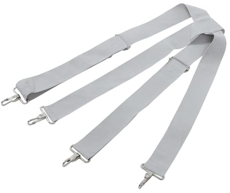 Trommel Kreuzgurt mit 4-haken X-design und Schnallen | Polyester und Metall, für Bassdrum oder Tenor bei Umzug und Festzug, Breit und Pflegeleicht