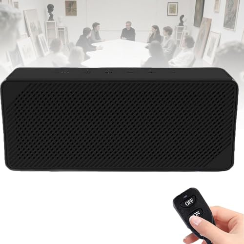 Portable Voice Activated Microphone Jammer, Ultrasonic Anti-Recording Device, 270° Interference Shield for Secure Meetings and Office Use