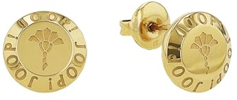 JOOP! Ohrstecker Edelstahl Damen Ohrschmuck, 1 cm, Gold, Kommt in Schmuck Geschenk Box, 2038984
