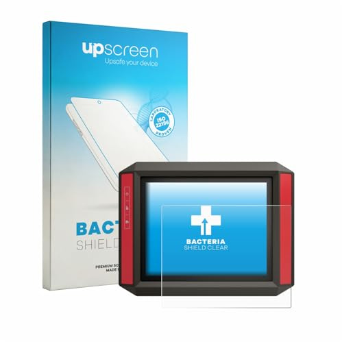 upscreen Antibakterielle Schutzfolie für Müller Elektronik TRACK‑Guide III Klare Displayschutz-Folie