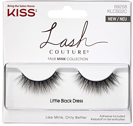 Kiss Lash Couture Faux Mink Little Black Dress (3 Pack)
