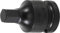 BGS 5485-10 | Kraft-Bit-Einsatz | Länge 42 mm | 12,5 mm (1/2) | Innensechskant 10 mm