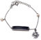 Agatha Ruiz de la Prada Silberarmband 14 cm. Riemen für Mädchen mit Gänseblümchen-Plattenverschluss