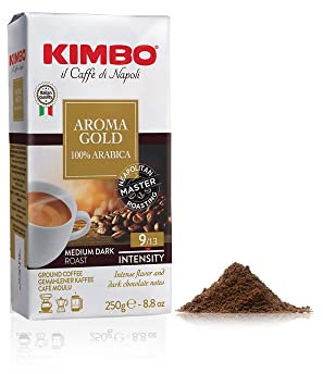 Kimbo Café Moulu Aroma Gold 100% Arabica 250 g