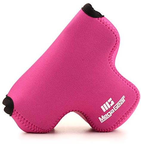 MegaGear MG1490 Ultraleichte Kameratasche aus Neopren für Fujifilm X-T100 (15-45mm) - Rosa