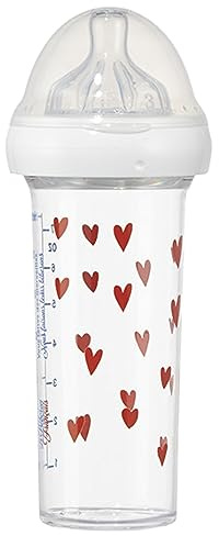 Le Biberon Français - Biberon Anti-Colique Premium 0 à 6 Mois - Biberon 210ml à Col Large - Idéal Allaitement - Bébé Garçon - Léger et Durable - Tétine S à 3 Débits en Silicone Pur - BPA BPS BPF Free