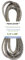 Cinghia di taglio per falciatrice realizzata con Kevlar 1/2 x 89 Sostituisci per trattorino tosaerba John Deere GX20006 L110 L118 L120 L236 L130 115 D130 155C