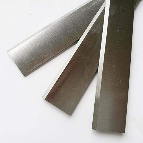 without FMNHOME, W18 Superhard 3 x 25 x 210 mm Elektrisches Hobelmesser zum Schneiden von Hobelmaschine aus rotem Holz 3 x 25 x 210 mm Hobelschneider für Dickenmesser (Größe: 3 Stück, 3 x 25 x 210