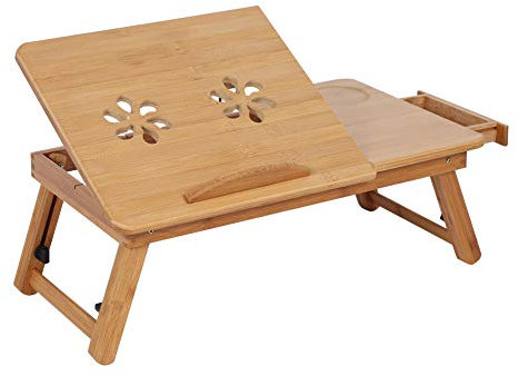 Cocoarm Verstellbare Bambus Bücherregal Schlafsaal Bett Lesetisch Buch Lesetablett Stehpult Schlafzimmer Laptop Bett Schreibtisch