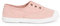 Pisamonas Tennis en Toile avec Bout Caoutchouc sans Lacets Taille 33 Couleur Rose Pâle
