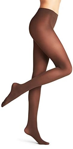 FALKE Femme Pure Matt 50 Den W Ti Semi-opaques Unis Collants, Marron Brenda 5179, L EU