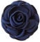 Mecool Broches et Pins Femme Pince à Cheveux Fleur Clip de Roses Pin Up Broche Fleur Broches Bandeau Cheveux-Bleu foncé