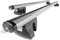 Mossa Barres de Toit en Aluminium adapté pour Renault Laguna MK III Estate (2008-2015) - Porte-Bagages de Voiture Argent - Rails 1