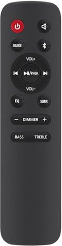 EN218A8H Replacement Remote Control Fit for Hisense Soundbar 2.1CH Soundbar HS218; 3.1CH Soundbar HS312