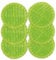 Livington Steam Twister Ersatz Pads - Spar Set - 6 Stück Mikrofaser-Pads für den Steam Twister Dampfreiniger - Duopad-System - Für alle Böden und Oberflächen