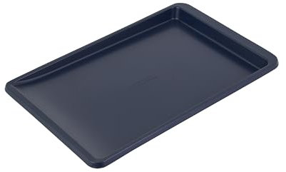 KitchenAid 10x15in Nonstick Aluminized Steel Baking Sheet, Ink Blue