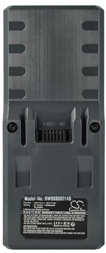 vhbw Akku kompatibel mit Beko VRT 8282 BV | ZB1852 Staubsauger (2000 mAh, 21,6 V, Li-Ion)