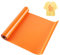 KEWUZY Plotterfolie Textil Orange, 30.5cm × 5m Heat Transfer Vinyl Flexfolie Rollen, Transferfolie Plotter Flexfolie für Eisen Heiße Presse, T-Shirts & Mehr Stoffen, DIY Muster