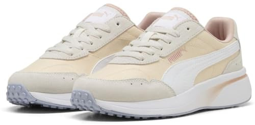 Puma R78 Glance, Weiblich Sneaker, Frosted Ivory-Puma White-Creamy Vanilla,