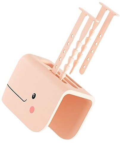 MERRYHAPY Wasserhahnabdeckung Badewanne Auslaufabdeckung Aus Silikon Cartoon-wal-design Wasserhahn-sicherheitsabdeckung Auslaufschutz Ersatz-auslaufabdeckung Badewannen-auslaufschutz