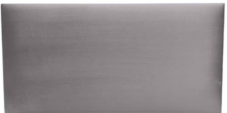 Angelo - Wandpolster - 3D Wandpaneele Bett - Wandkissen - Polsterpaneele - Polster Paneele - Gepolstert Paneele Wand - Grau 2 100x30 - Polster Paneele - Deckenpaneele - Rechteck
