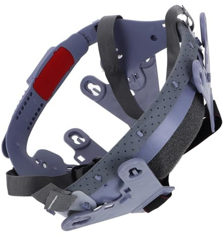 VANZACK Adjustable Helmet Liner for Hard Hat Replacement Insert Cycling Helmet Liner Soft Comfortable Breathable Impact Protection Lightweight Grey