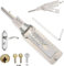 Decodificador de llave maestra 2 en 1, decodificador de llave maestra de acero inoxidable, kit de selección de bloqueo de descodificador de llave maestra, kit de reparación de mantenimiento inoxidable