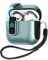 GANGANPRO Custodia protettiva per AirPods di 2a/1a generazione, chiusura magnetica automatica, porta di ricarica, staffa antipolvere, antiurto, verde chiaro