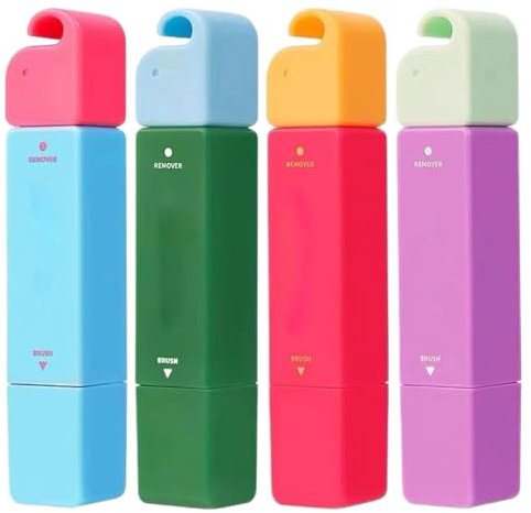 Lot De 4 Stylos Détachants, Détachants De Voyage Pour Vêtements, Double Tête, Sans Lavage, Pour Taches D'huile, Sang, Nourriture, Boissons, Saleté, Maquillage - Stylo Javel Double Tête, Pratique Et Po