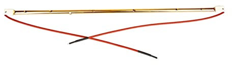 Infrarot Lacktrockner, Infrarotlampe 105. 0w 235V 53 cm. Farbe härtende Birne Halogen Quarz Heizelement Kurzwelle Infrarotlicht Goldene Birne Rubinrohr,Autolack Strahler Aushärtungslampe(L53G)