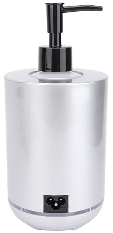 Massage Oil Warmer, Lotion Heater, Body Oil Warmer with Two Oil Bottles, Salon Spa Dispenser, Adjustable Temperature (30-65°C), (0.5-24 Hours), UK Plug