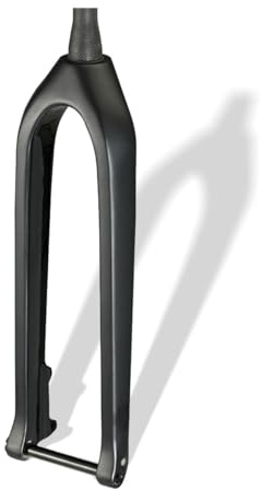 27.5 29 Mountain Bike Rigid Fork Carbon Fiber Front 15x110mm Thru Axle | Lightweight carbon rigid fork MTB, 1-1/2 tapered steerer, disc brake, 15x110mm boost thru axle
