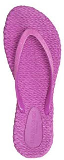 Ilse Jacobsen HORNBÆK | Cheerful01 | Damen Flip Flops mit Glitter | Dänische Design | Sommer Strand Zehentrenner | Azalea Pink | 41 EU