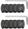 SportsEveryday Picatinny/Weaver Rail für MLok Handschützer, Aluminiumlegierung, 5-Fach, 2er Pack