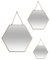 Atmosphera - Set aus 3 goldenen Spiegeln - Gold