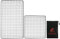 DZRZVD-The Bushcraft Backpacker Grillrost, geschweißt, Edelstahlgeflecht, Titan, Gabel, Löffel, Becher (Camping feuerfest), Upgrade Metal color 12.6X7.48&7.48X7.48, Upgrade 12.6X7.48&7.48X7.48
