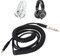 1.6m 6.5 to 3.5mm Copper Audio Extension Cable for Audio-Technica ATH-M50x / M40x / M70x Headphones