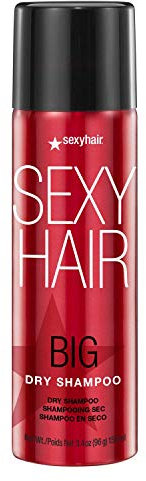 SexyHair Big Dry Shampoo 100ml - Removes Oils and Impurities - Provides Extra Volume - All Hair Types
