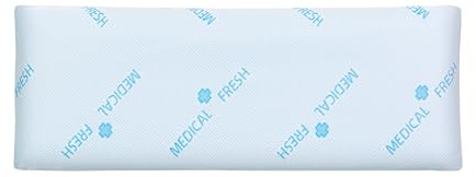 Moonia | Blau Medizinische frische viskoelastische Kissen | Viskoelastische | Gebärmutterhalsgesundheit | Viskoelastisches blaues Kissen 75 cm | Viskoelastische Kissen | Milbe