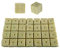 28 Stücke Steinwolle Anzuchtmatte klonkragen schwämme hydroponic neopren hydro schwamm schaumstoff pads für setzlinge stecklinge anzucht anzuchtwürfel rockwool stecklinge Hydrokultur (4 x 4 x 4cm)