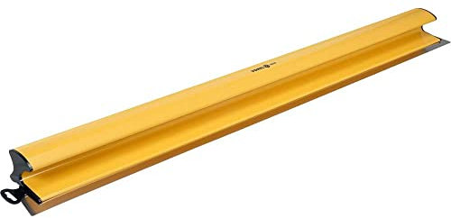 Vorel Edelstahl Flächenspachtel, 0,3mm Edelstahlblatt, Breite: 1200 mm, extra leicht, Z-Griff, zum Verputzen von Wänden und Decken, Trockenbau Putz Spachtel breit groß Gipserspachtel
