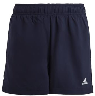 adidas Unisex niños Essentials Small Logo Chelsea Shorts, Legend Ink/White, 7-8 Years