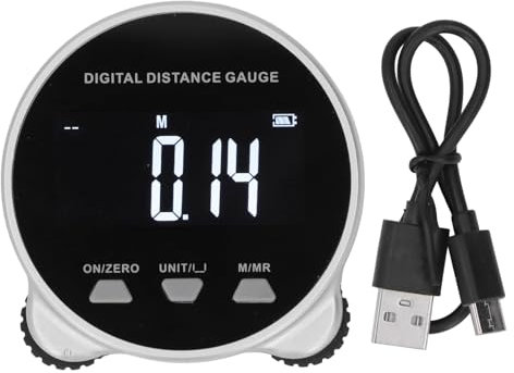 Digitales Maßband, Elektronisches Maßband, Digitales Rolllineal mit LCD-Display, Rolllineal für Flache, Gebogene Durchmesser, Ungerade Form, Maßbänder