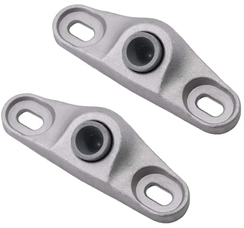 CANJPTON Lot de 2 plaques de fermeture pour porte coulissante compatible avec Citroën Jumper Peugeot Fiat 1358687080 914725 914747 1358687080 914731 1312920080