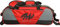Motiv Ballistix Bowlingtasche mit 3 Fächern, Feuerrot