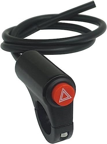 Accessori per moto Interruttore Luce di Emergenza Pulsante Interruttore Luce di Pericolo Moto, Normale