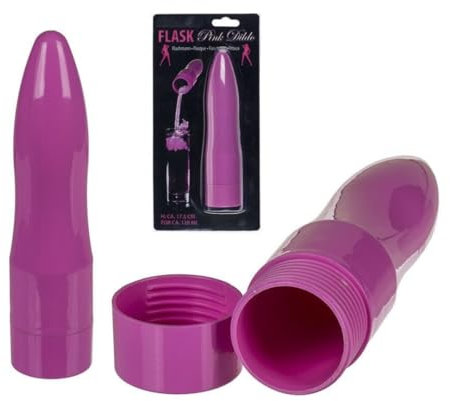 LND Gifts - Fabulous Festival Accessories! Hilarious Hip Flask and Drink Pouches for Fun-Loving Ladies! Stealthy Alcohol Container to Smuggle Your Booze 17.5cm