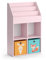 Vicco Kinderregal Luigi, Spielzeugregal für Faltboxen, Rosa, 72 x 114.2 cm mit 6 Faltboxen (bunt)